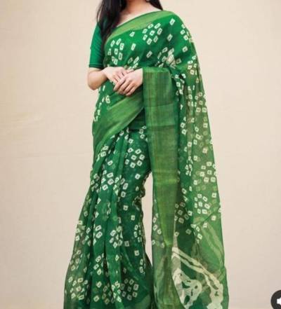 Ajrakh Vol 2 By Meraki Cotton Badhani Print Saree Collection